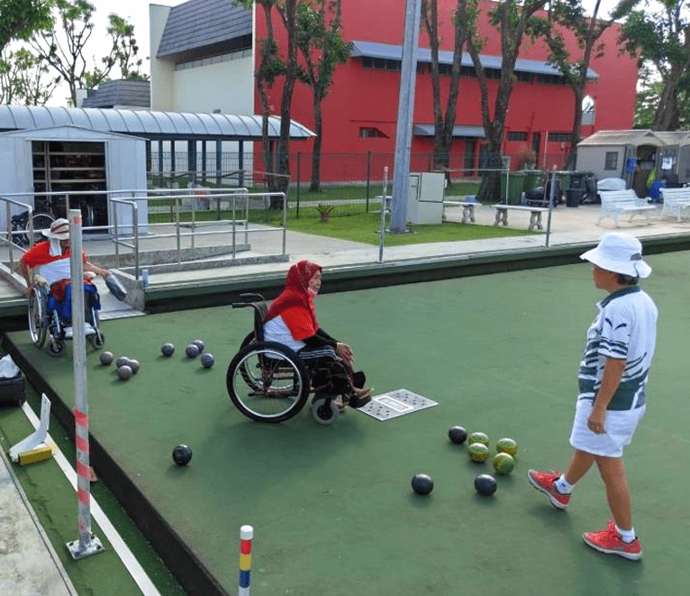 Person With Disabilities - lawn bowling