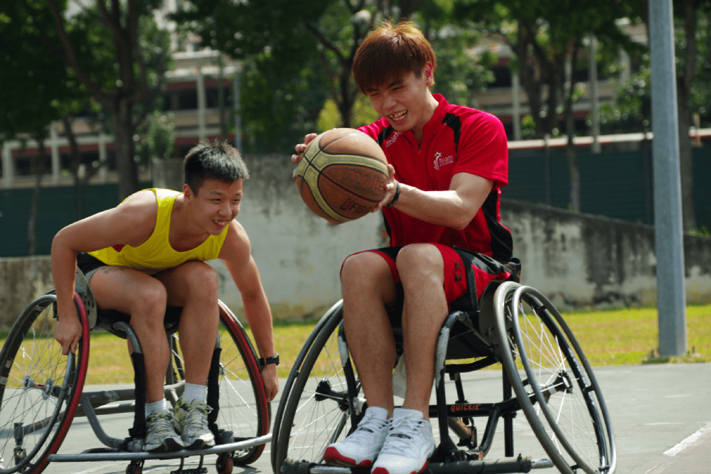 Person With Disabilities - wheelchair basketball