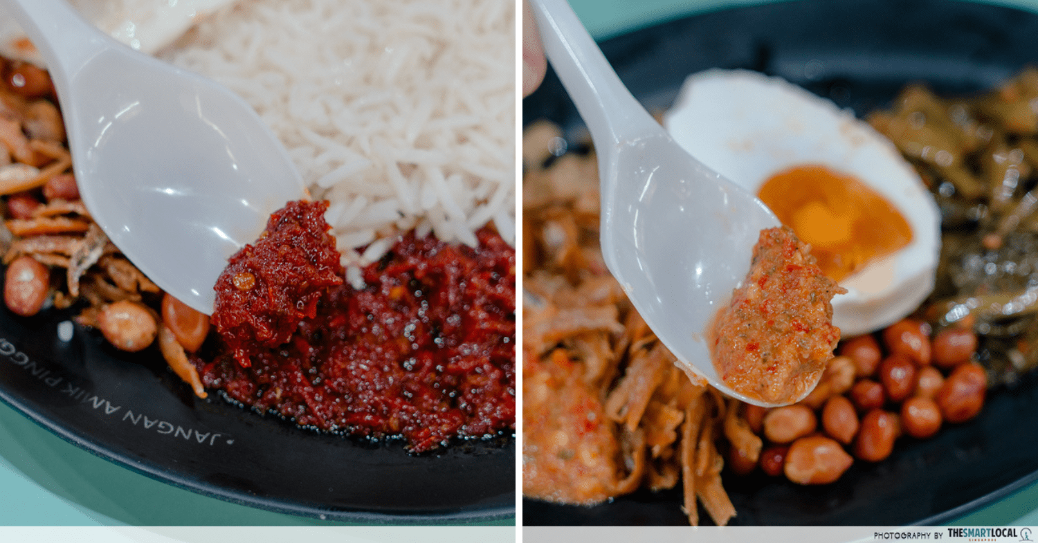 Combating Rising Hawker Food Prices - Sambal Chilli For Nasi Lemak And Bubur Kampong At Sajian Mak Dara