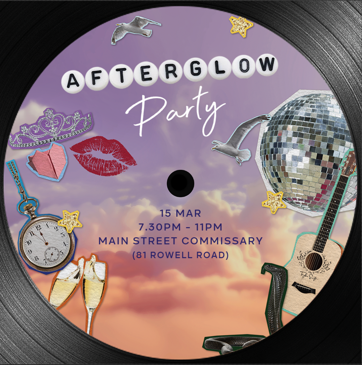 Taylor Swift events - afterglow party