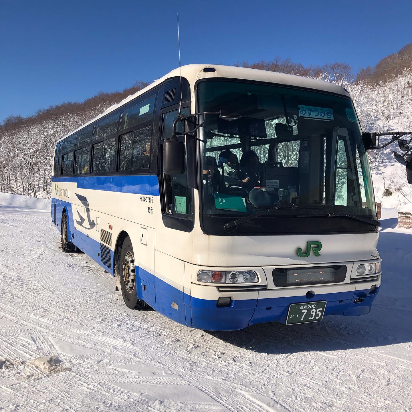 Ultimate Japan Transport Guide - Japan bus in snow