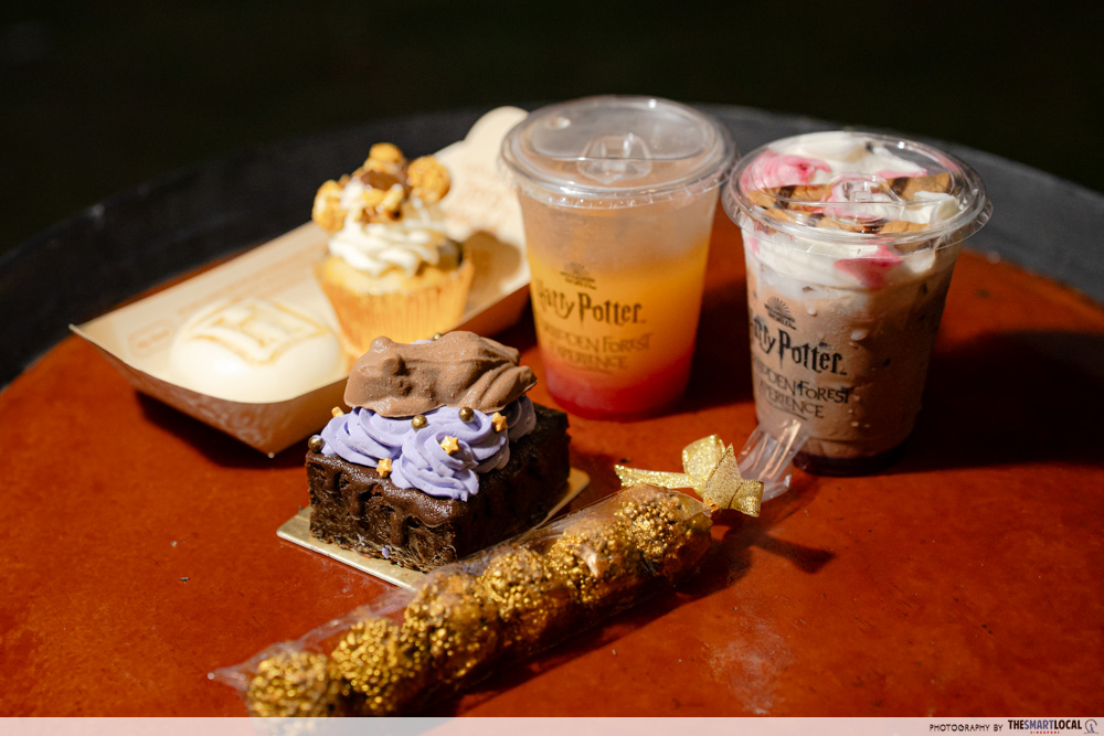 harry potter a forbidden forest experience food and beverages