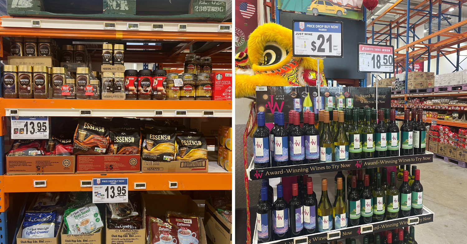 Things to do at FairPrice Hub - Coffee and Wine deals