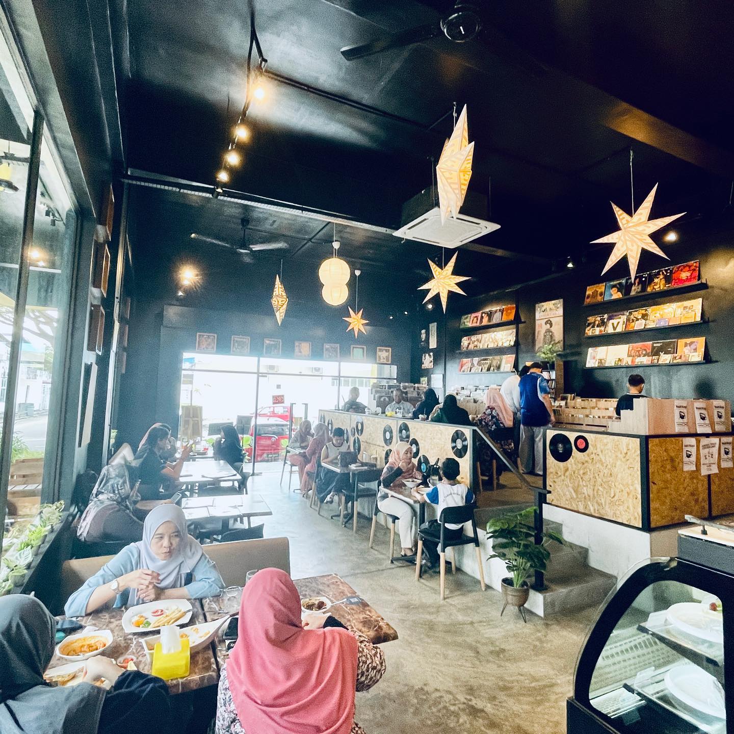 Thrift stores in Johor Bahru - Embrace Hall Cafe Display