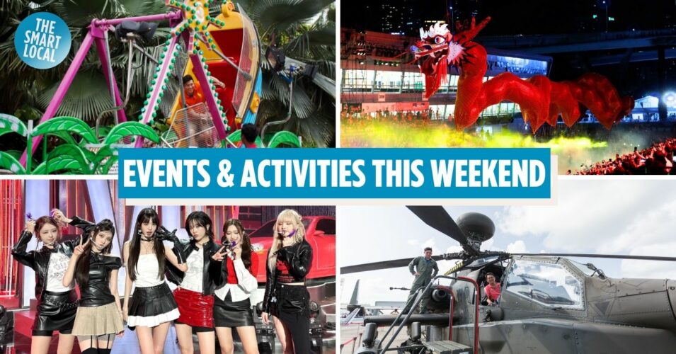 weekly things to do singapore