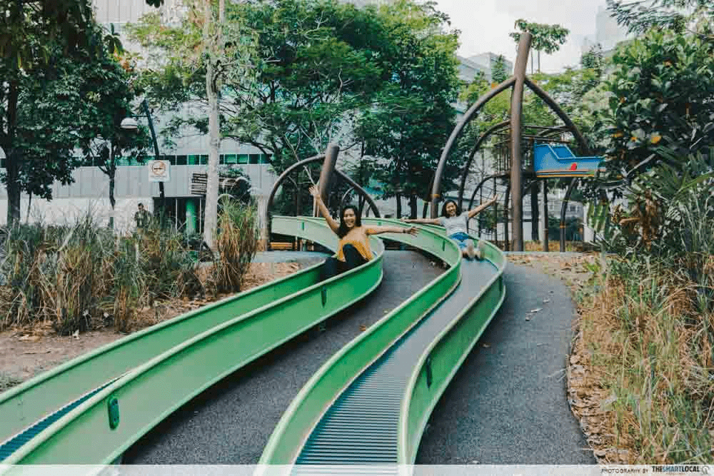 Admiralty Park Playground Long Slide
