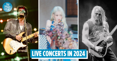 Live concerts in Singapore 2024