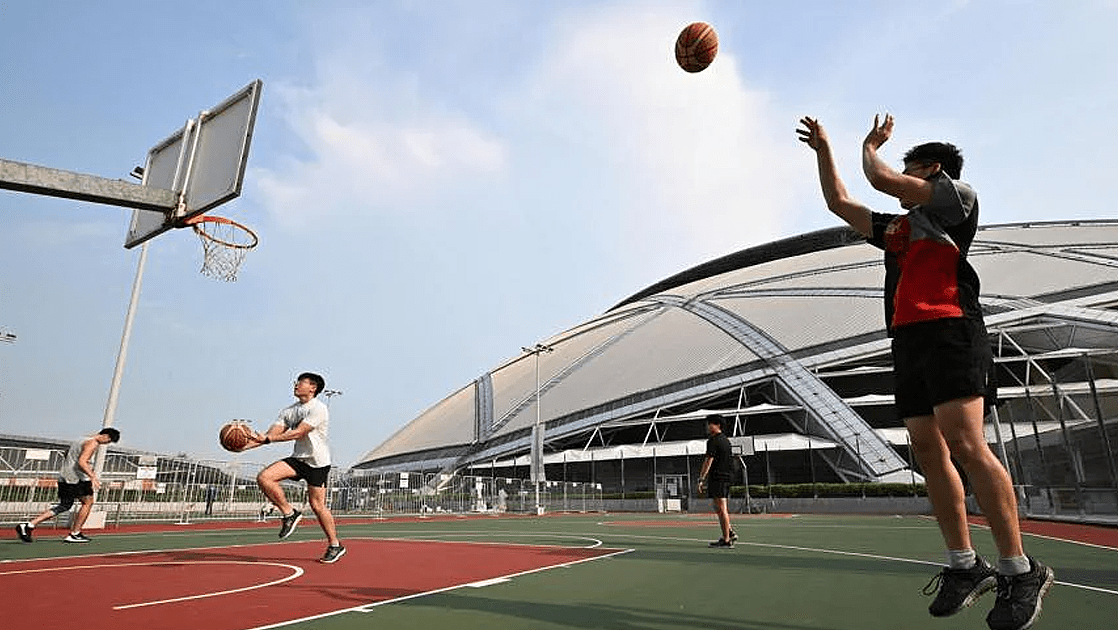 Singapore Sports Hub Hard Courts - Basketball Courts In Singapore