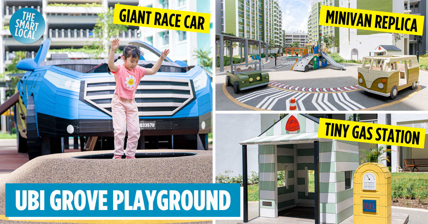 There’s A New Vehicle-Themed Playground In Ubi With A Kiddy Driving Circuit & Giant Cargo Truck