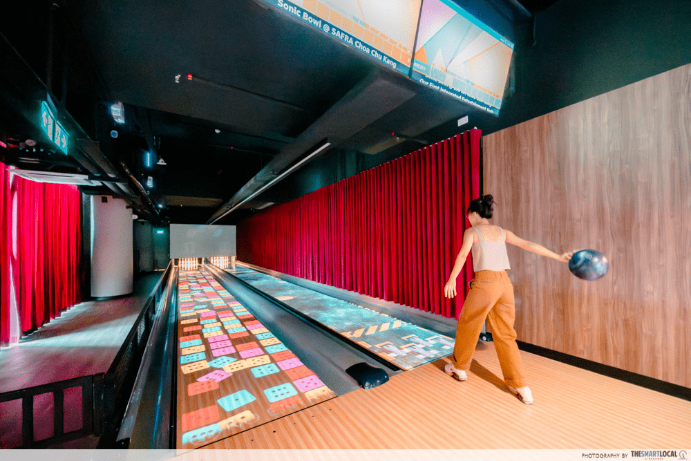 bowling alleys singapore - sonic bowl