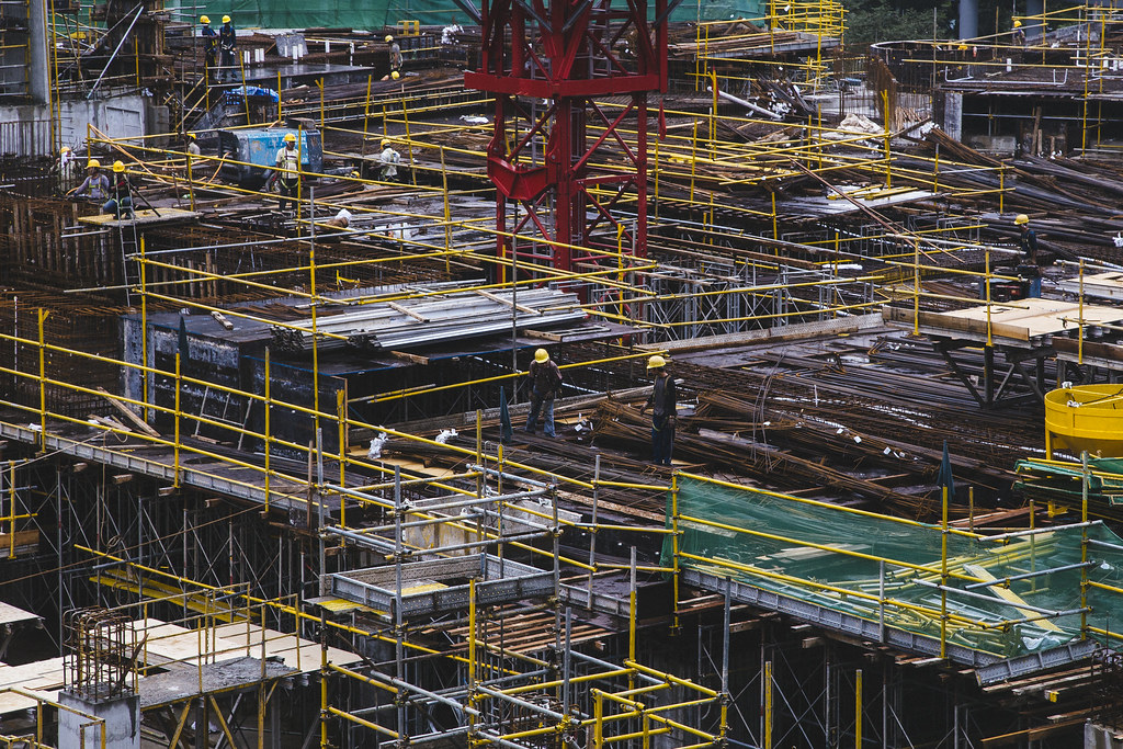 dangerous jobs in singapore - construction site