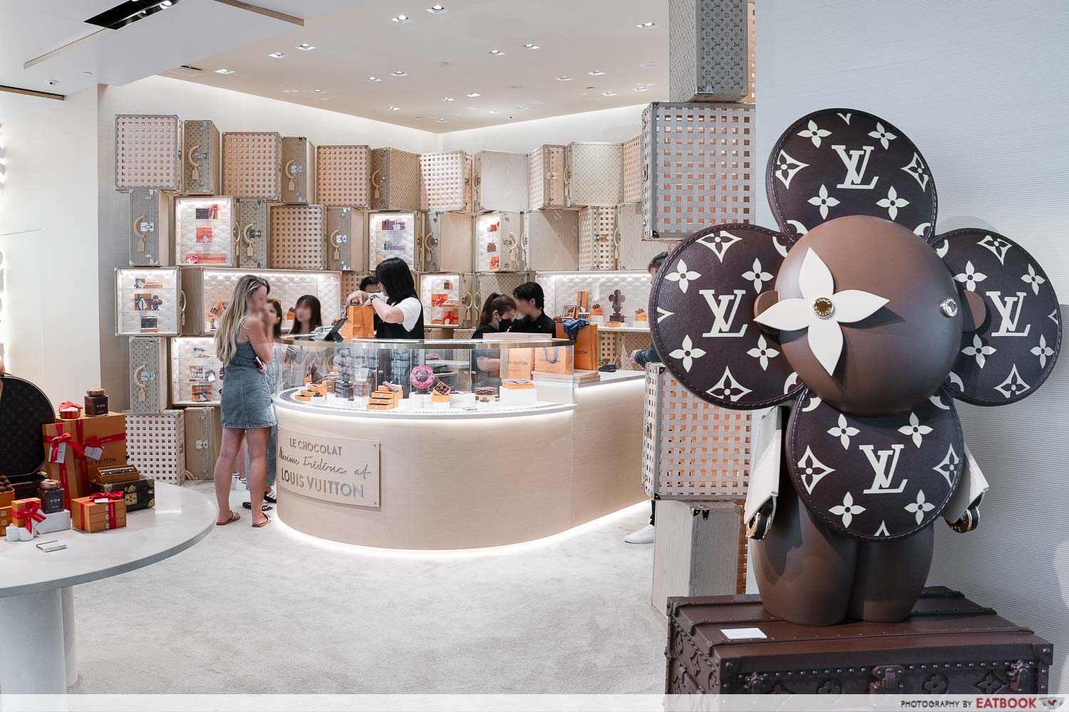New cafes & restaurants in March 2024 - Louis Vuitton Chocolate storefront 