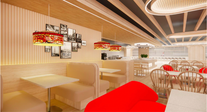New cafes & restaurants in March 2024 - Swensen's Unlimited interior