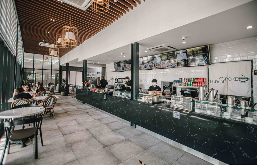 jewel changi airport hub & spoke cafe