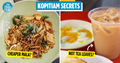 kopitiam secrets - coffee shops and hawker centres in singapore