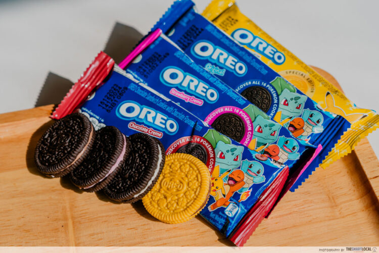 OREO Pokémon Has New Embossed Cookies & Special Pikachu Flavour