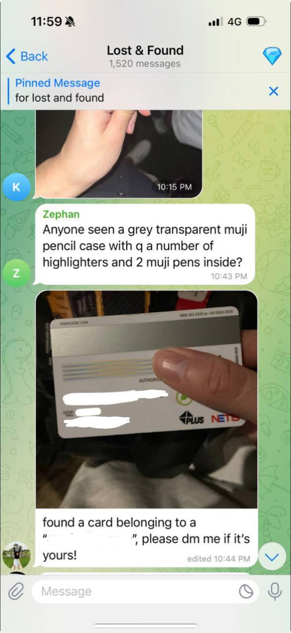  SMU Telegram groups