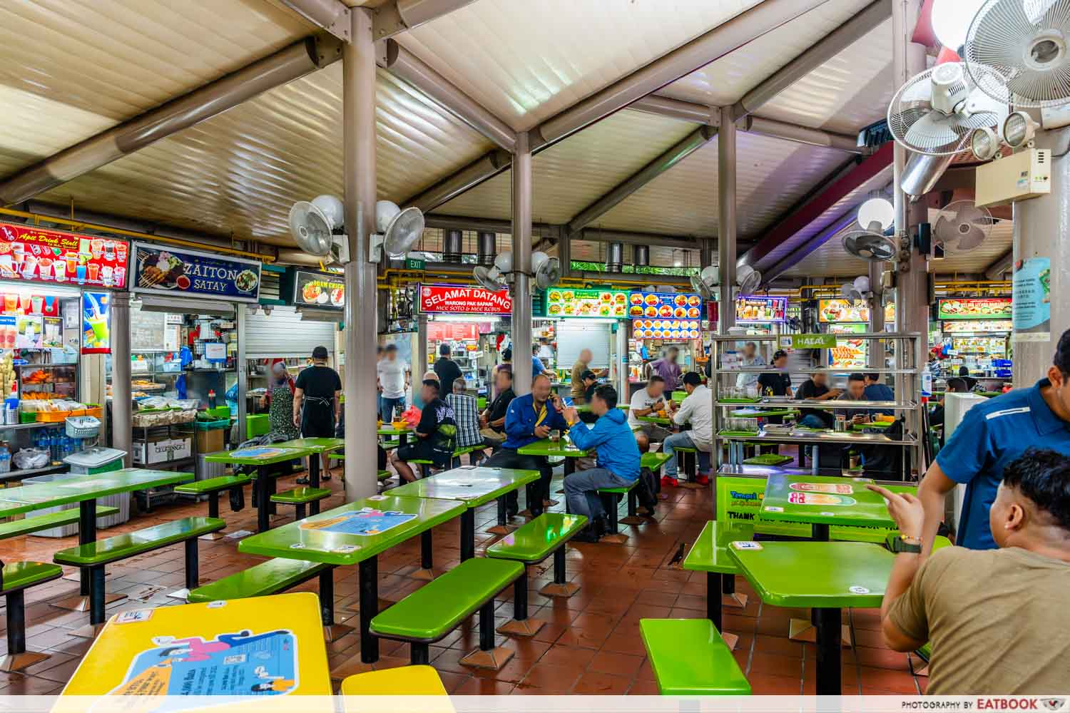 where to spot celebrities singapore - adam road food centre