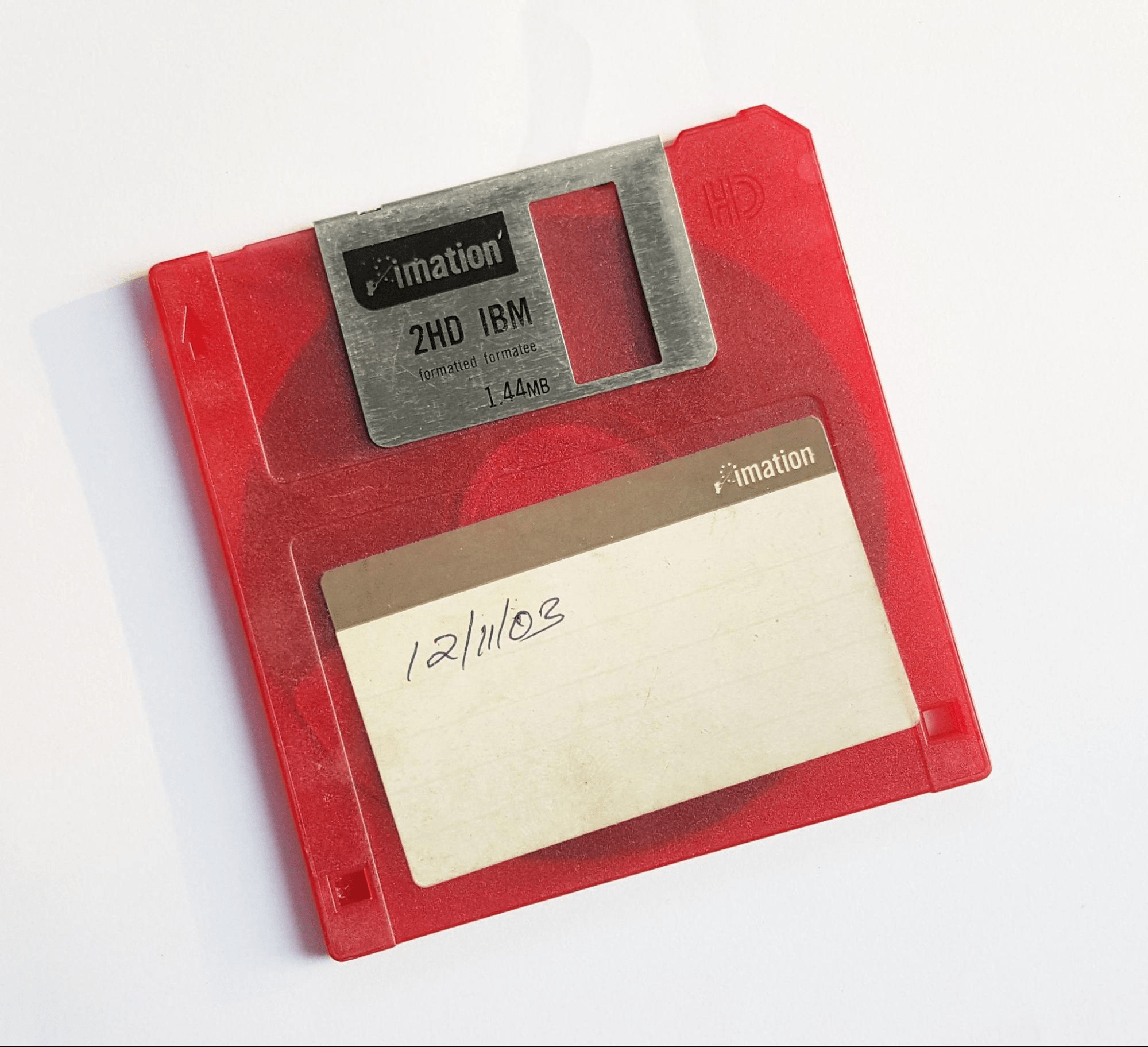 90s tech gadgets - floppy disk