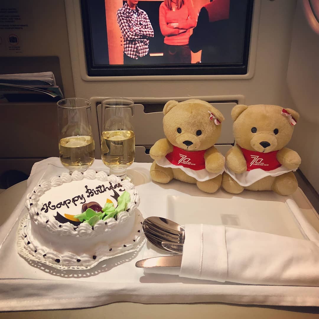 In-Flight Birthday Cake From SIA - Singapore Hacks