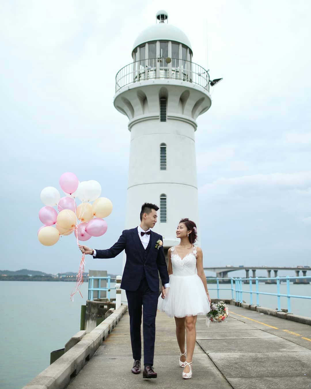 Lighthouses Singapore - Raffles Marina Lighthouse