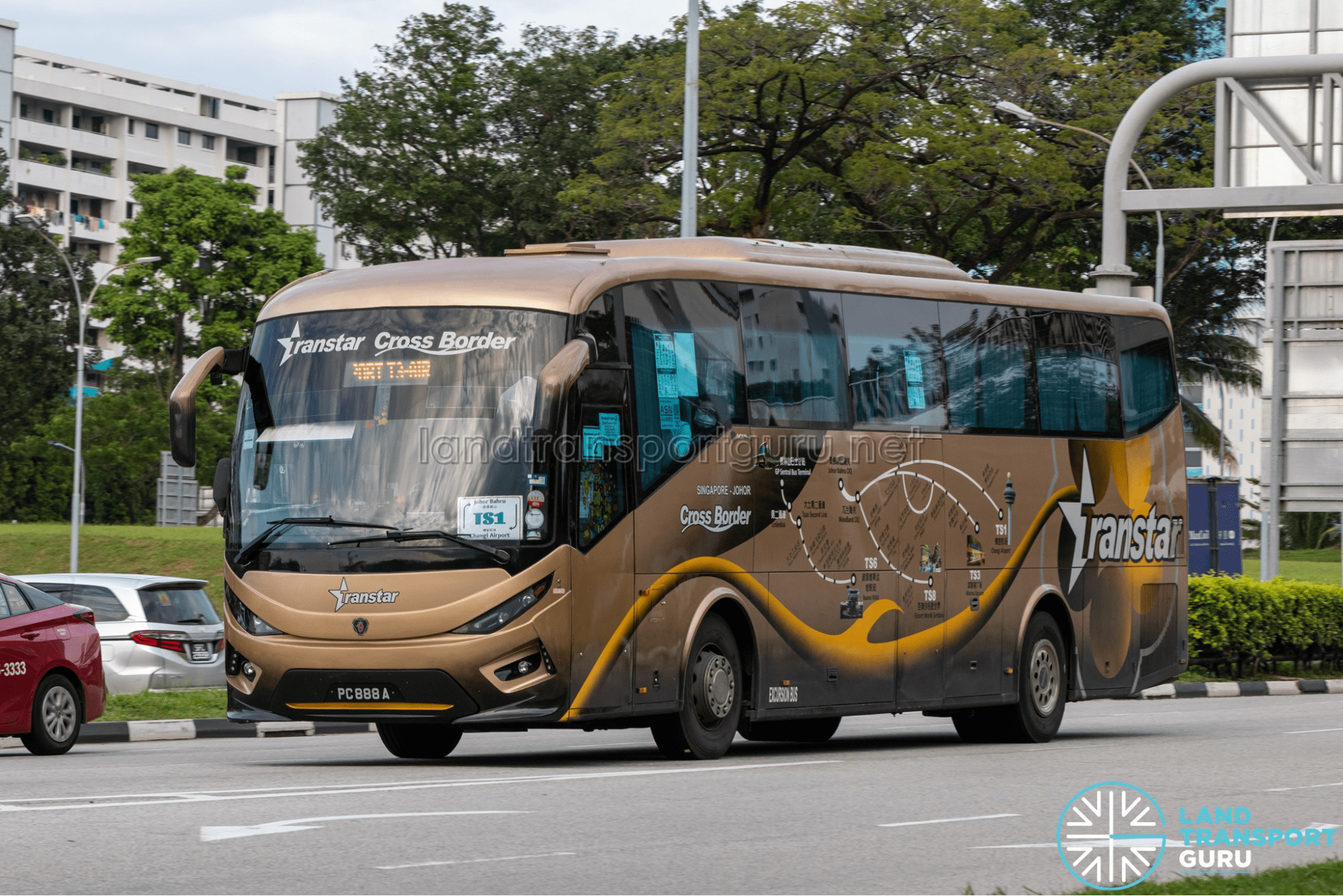 Singapore to JB buses - transtar