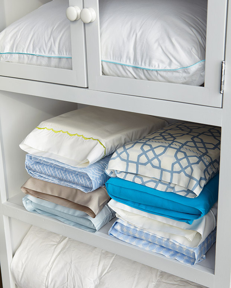 home organisation tips - matching bed sheets pillow case