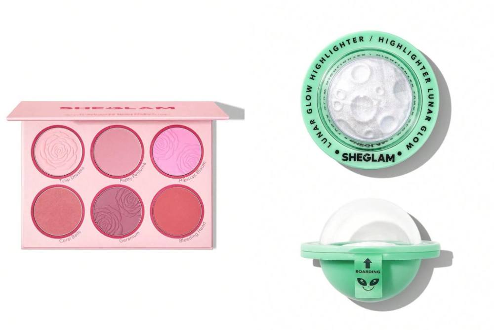 SHEIN Spring Summer pop-up - SHEGLAM makeup products