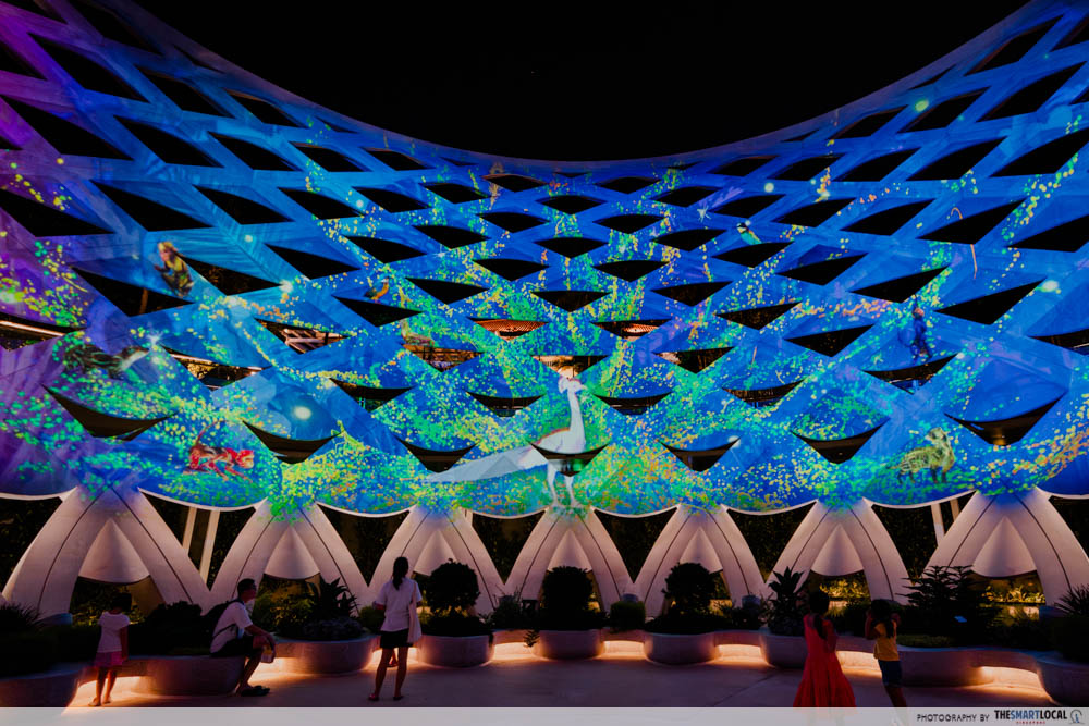 New things to do in April 2024 - Sentosa Sensoryscape light projections