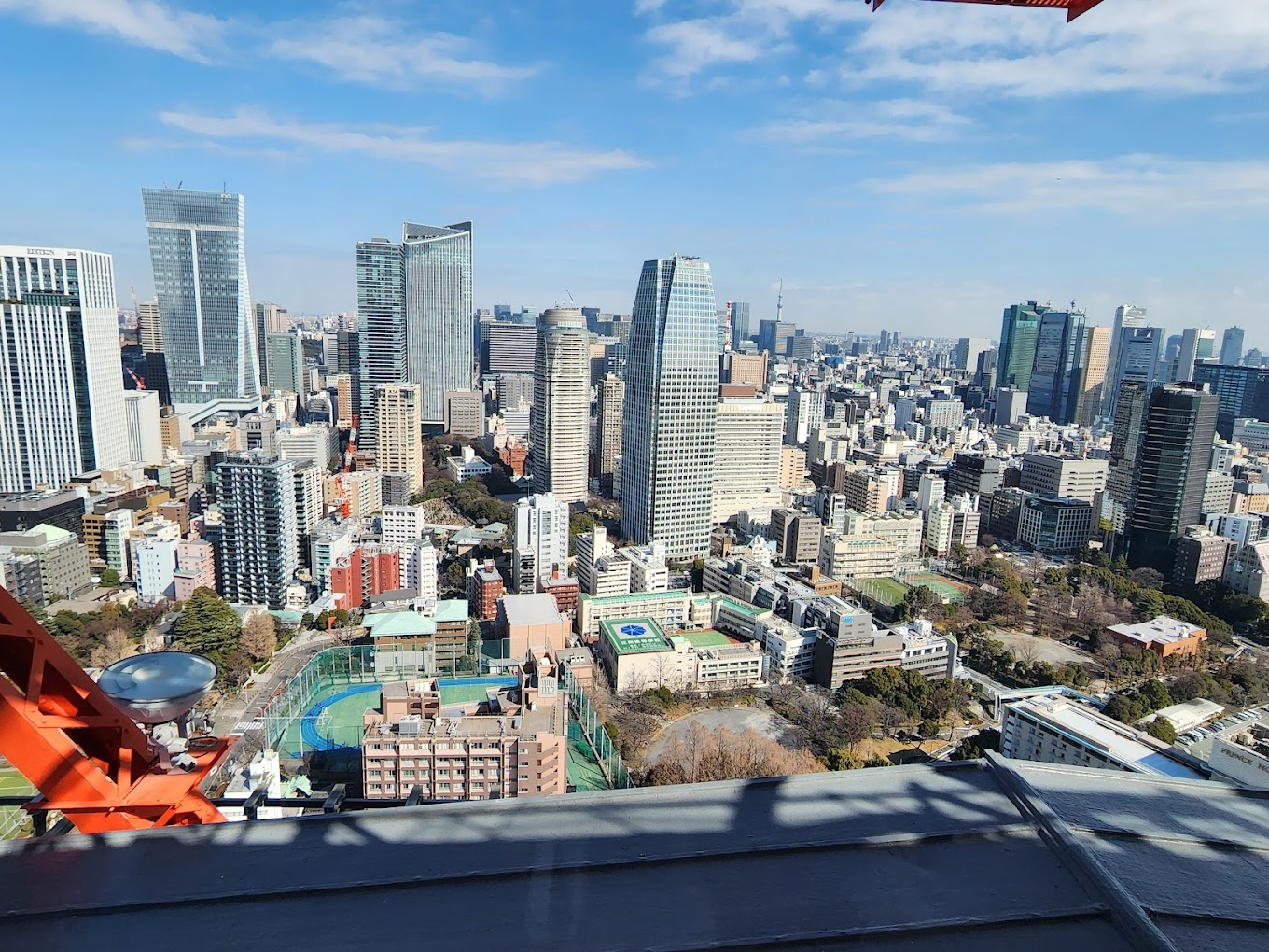 observation decks on tokyo tokyo tower view