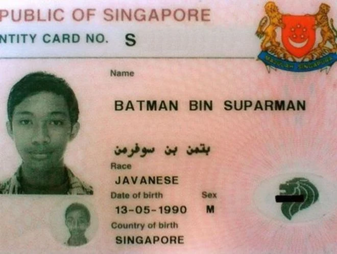 secret facts of singapore identity card