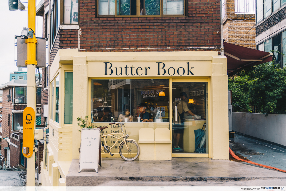 10 unique cafes in Seoul, South Korea - (closed) butter book cafe