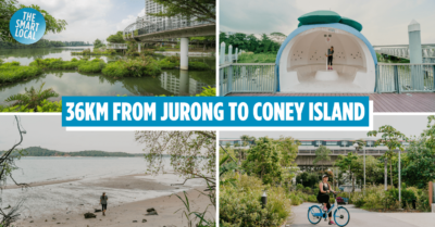 Coast-to-coast trail cycling & walking guide - Jurong to Coney Island