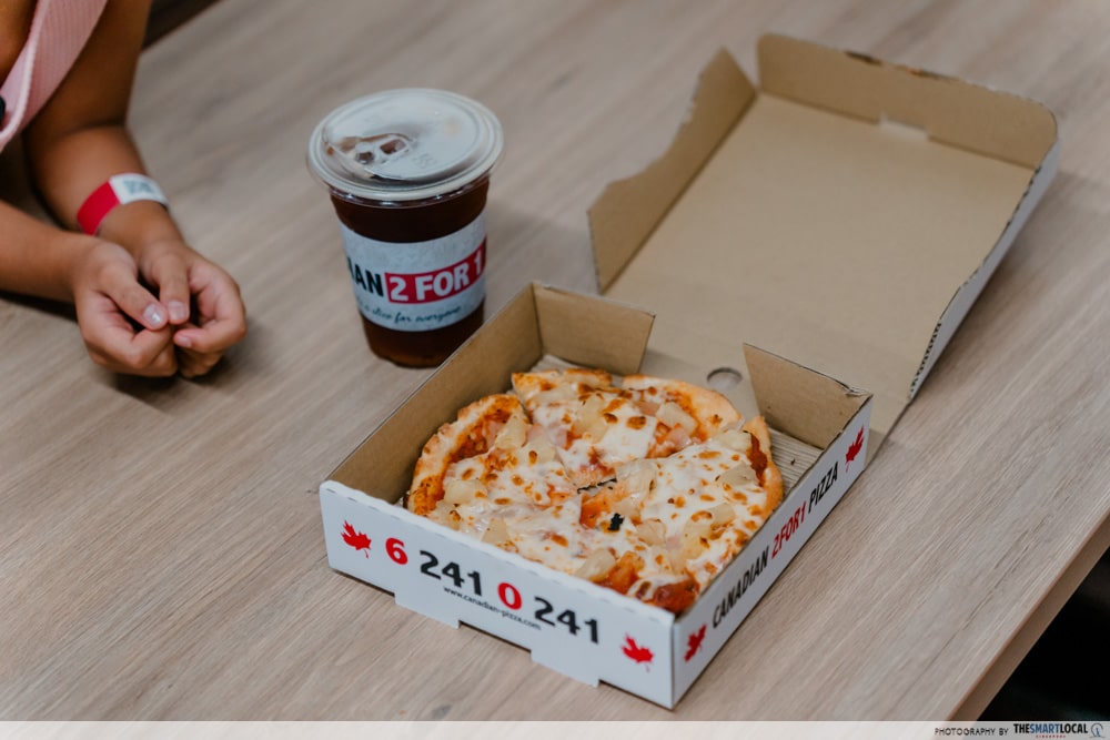 KidZania Singapore Sentosa - canadian pizza