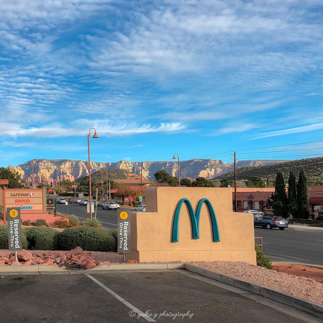 Unique McDonald's Around The World Arizona Turquoise Arches
