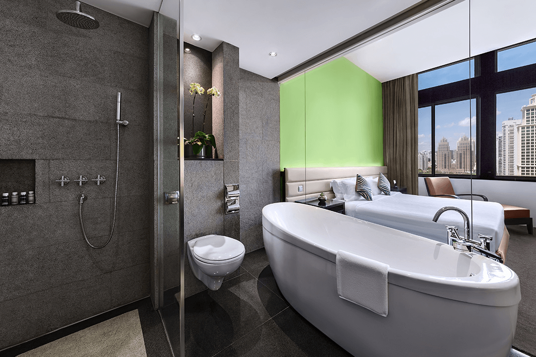 hotels with bathtubs - Furama Riverfront Hotel