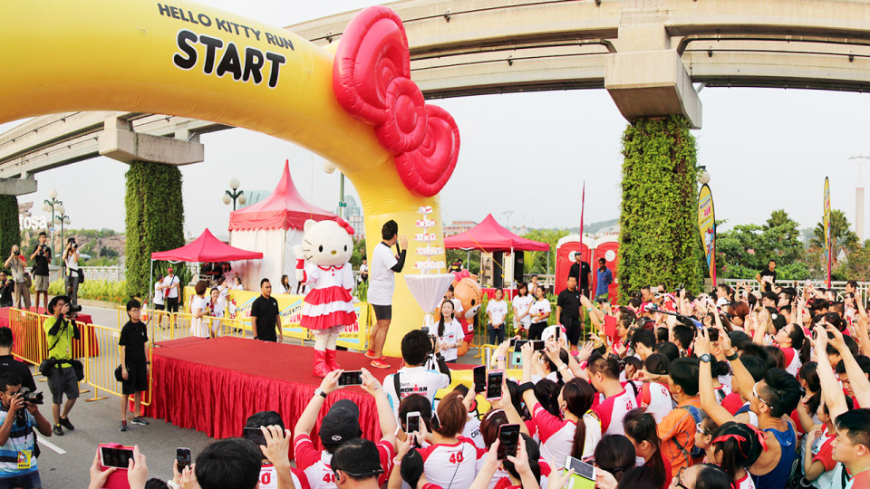 new things to do in june - hello kitty run fest 2024