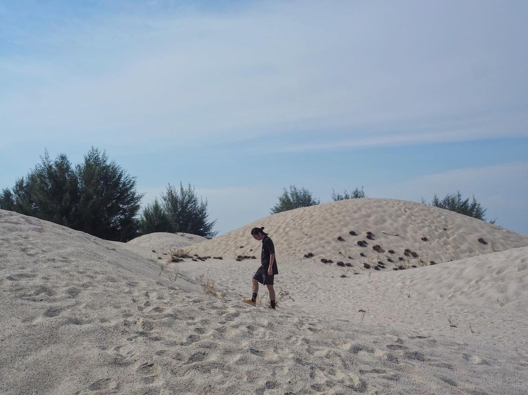 Things do in Malacca - Padang Pasir Klebang sand dunes