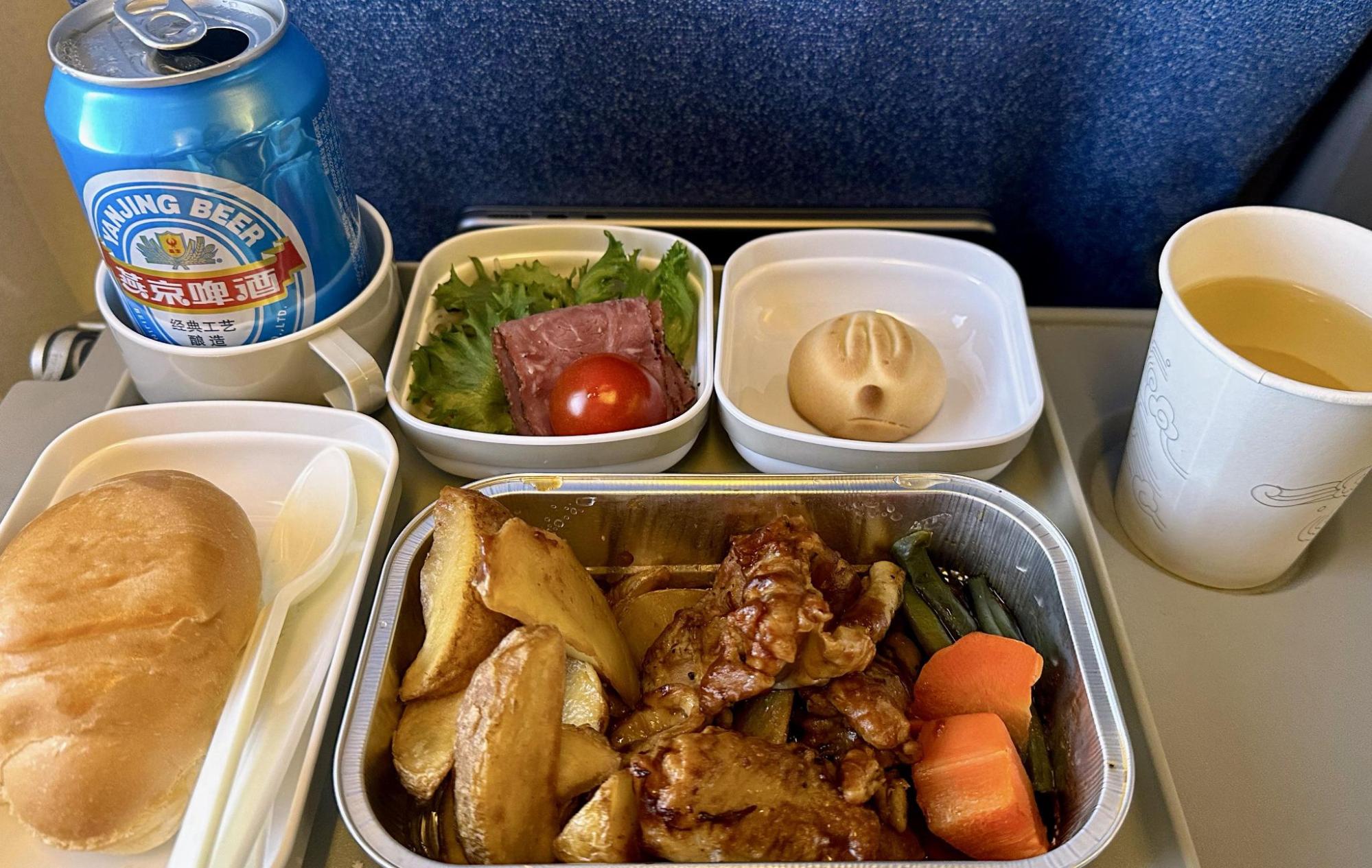 full-service airlines- air china food