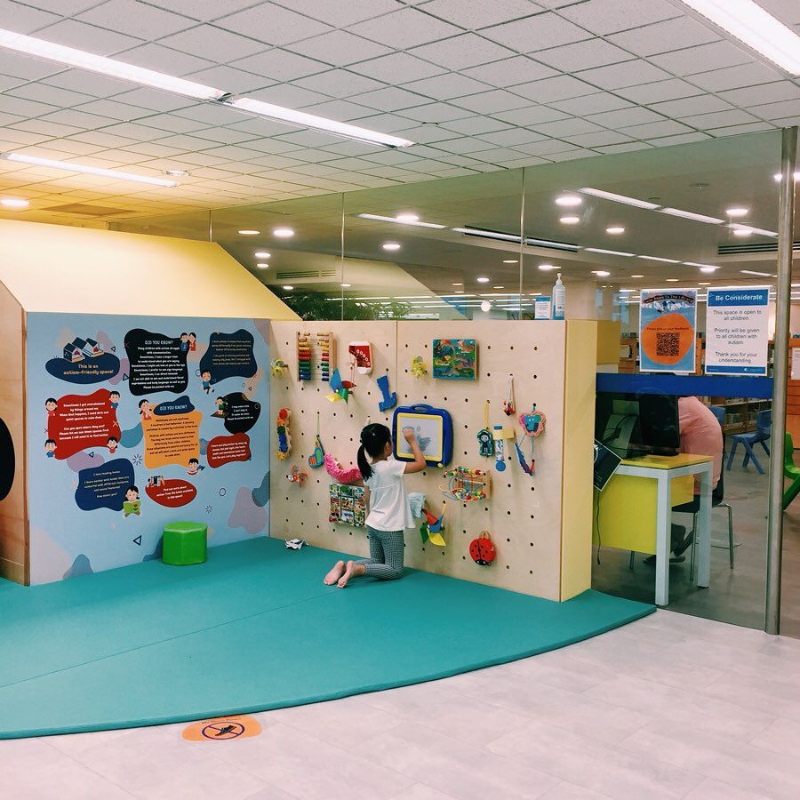 kid-friendly things to do in Singapore - Woodlands Regional Library