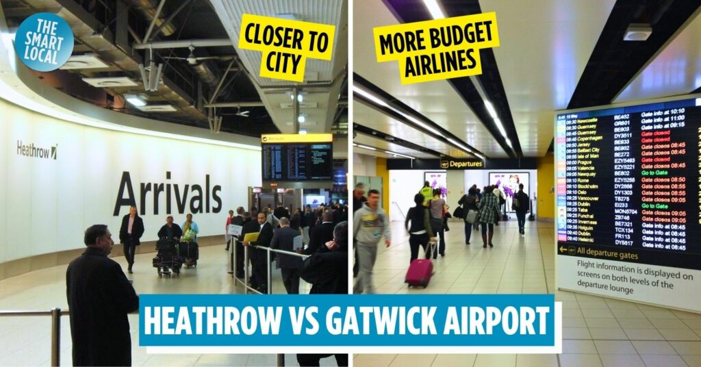 london heathrow and gatwick airport