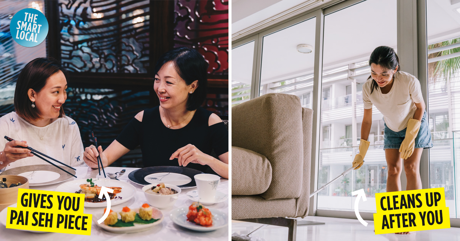 7 Things Only Singaporean Mothers Say/Do To Lowkey Say ILY