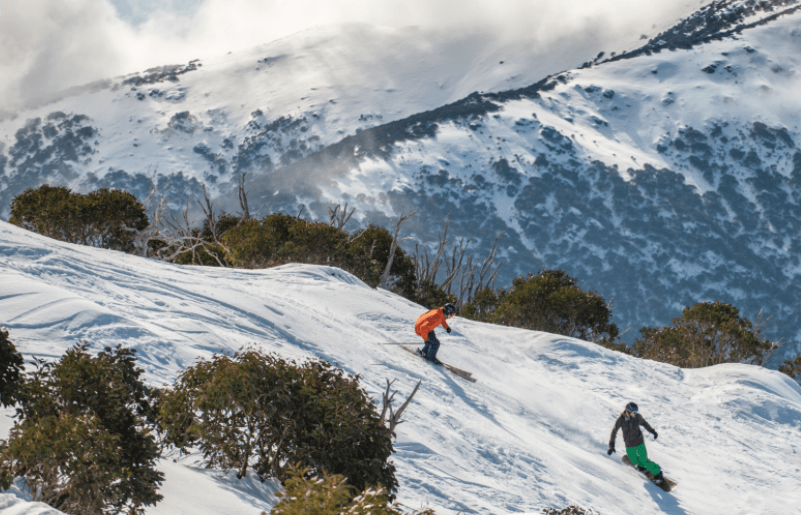 winter activities in melbourne falls creek