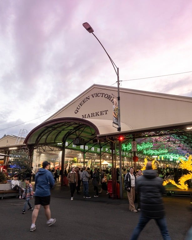 winter activities in melbourne queen victoria market