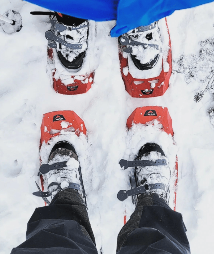 winter activities in melbourne snowshoeing