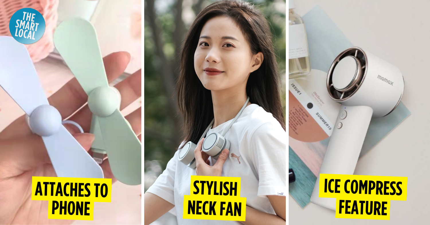 Best portable fans in Singapore - cover image