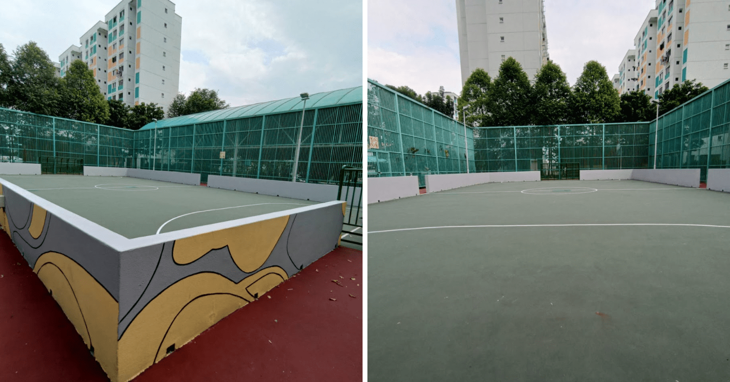 Futsal courts in SG - street soccer court 