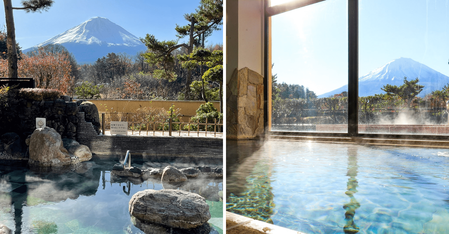 12 Japanese Onsen Towns - Outdoor & Indoor bath 