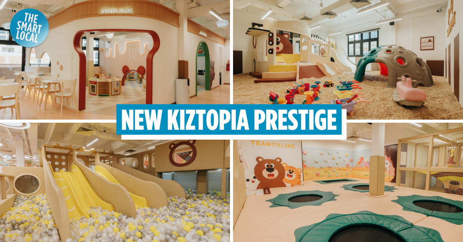Kiztopia Opens In New Bahru With Trampolines, Ball Pits & An In-House Cafe