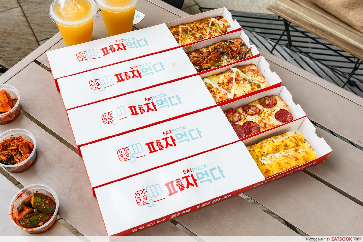 New cafes & restaurants June 2024 - Eat Pizzas in rectangle boxes 